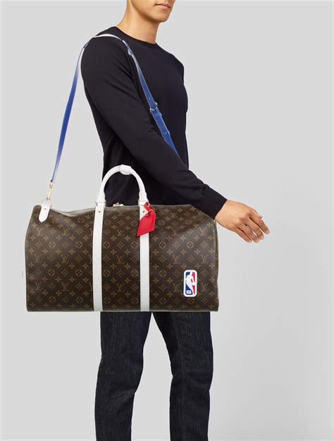 nba and louis vuitton|Louis Vuitton keepall NBA.